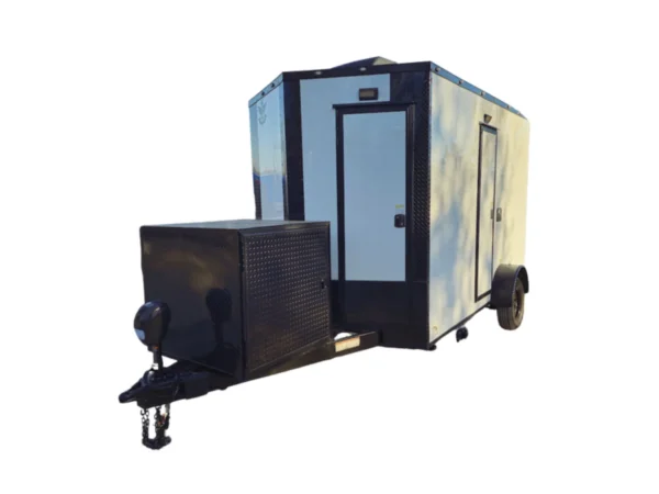 7' X 12' Custom Restroom / Bathroom Trailer - Image 3