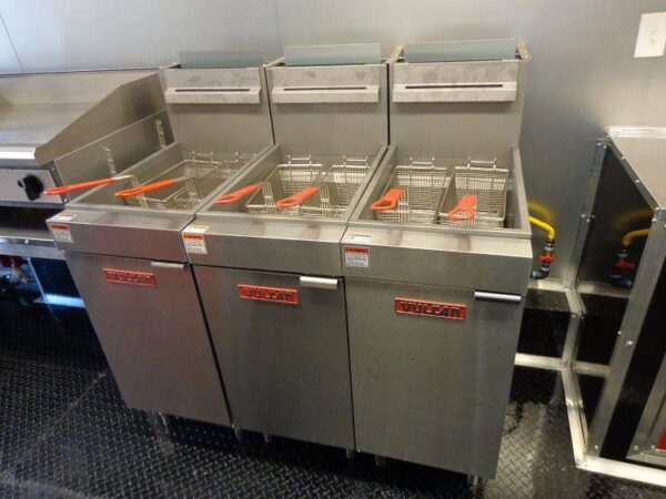 Concession Trailer 8.5'x53' Gooseneck BBQ Catering Food Smoker Event (Red) - Image 4