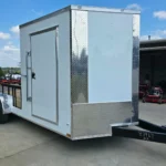 7x18 Hybrid Enclosed and Utility Trailer all in one (2) 5200LB Axles 10K GVWR