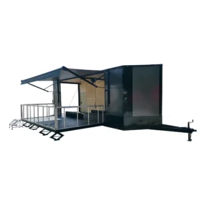 8.5' X 24' Custom Stage and Event Marketing Enclosed Trailer