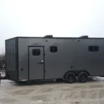 8.5' x 20' Charcoal Gray Custom Office Enclosed Trailer