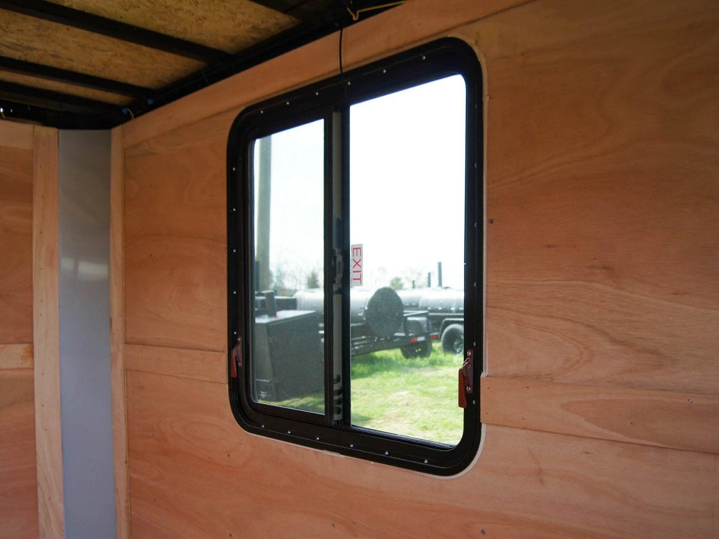 8.5x20 Hybrid Enclosed Trailer with Back Door (2) 5,200lb Axles Storage - Image 5
